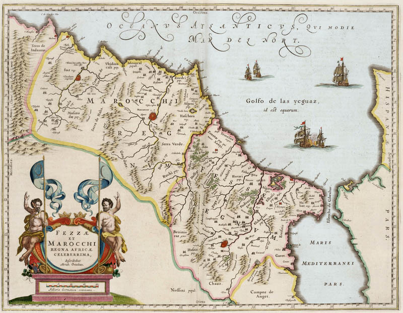 Marocco 1665 Blaeu